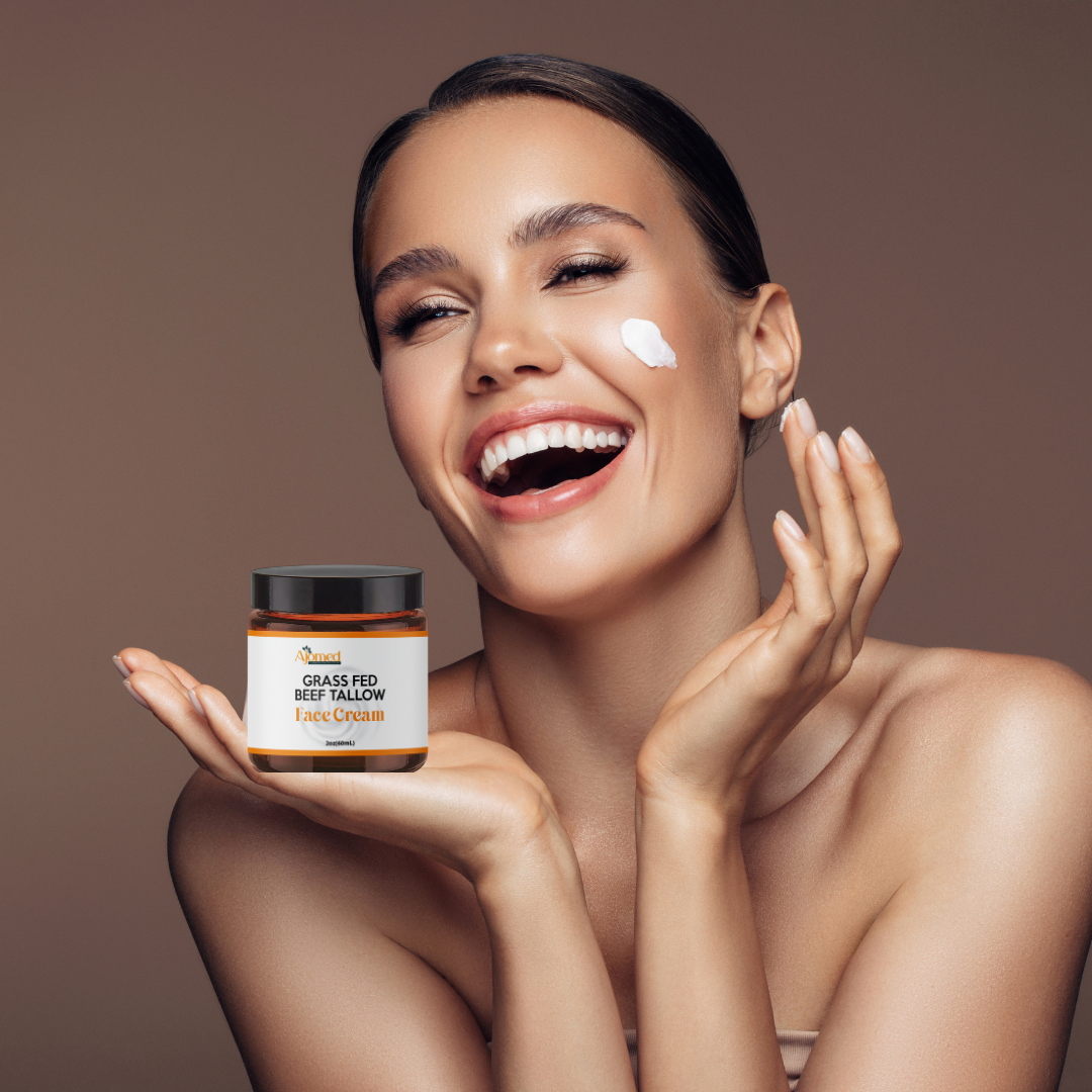 Tallow face moisturizer | tallow Dry Skin, Psoriasis, sunburn Eczema, Soothing Cream