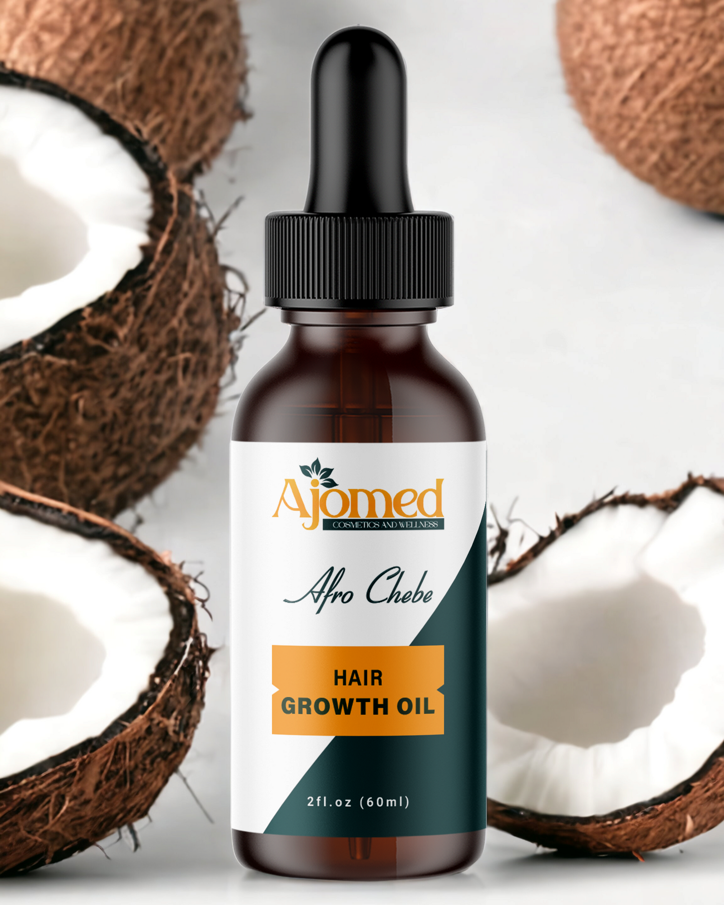 Chebe Hair Growth Oil - Hair Conditioner for Hair Short or Long, Hair Conditioner for Men, Essential Moisturizer for Every Man's Hair - 2Fl.0z