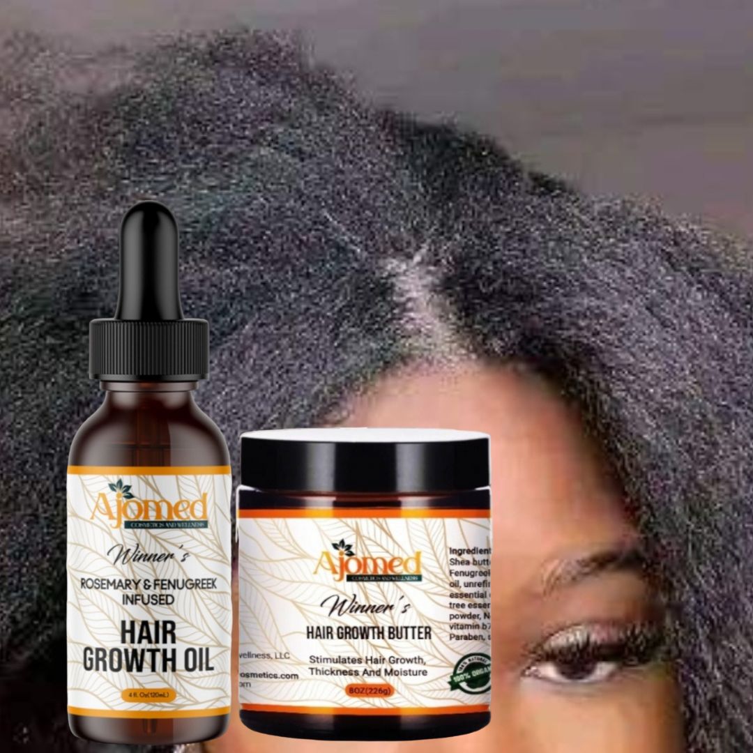 Rosemary & Fenugreek Hair Growth Butter Herbal Infused, Handmade hair butter