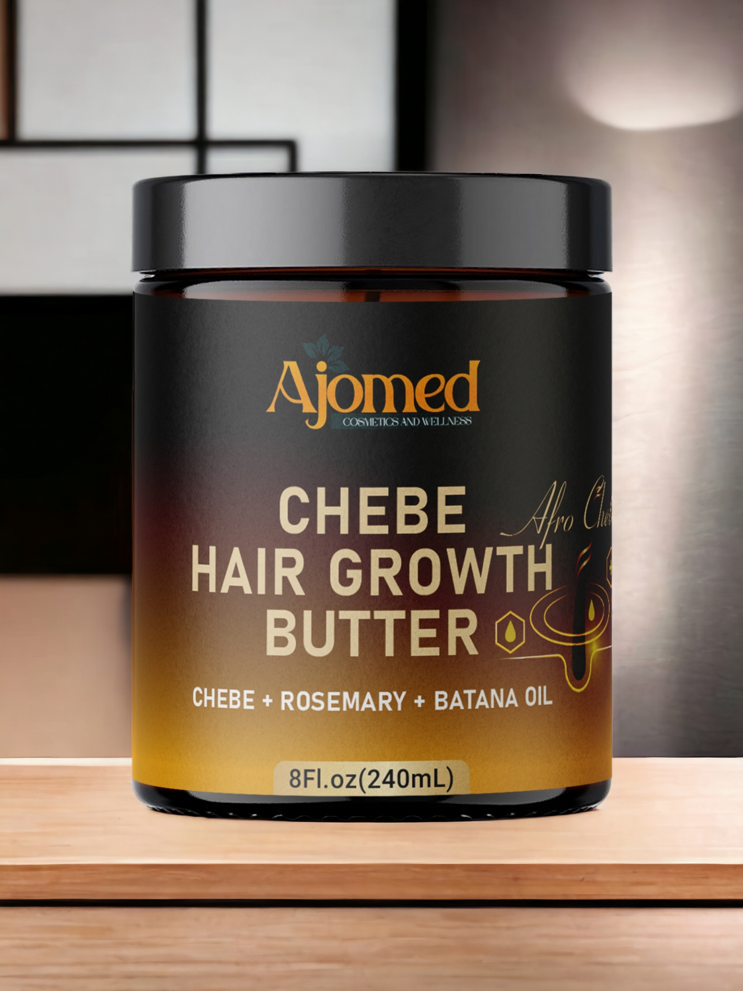 Chebe Hair Growth Butter - Hair Growth, Hair Breakage- Deep Conditioner - 4 Fl. Oz
