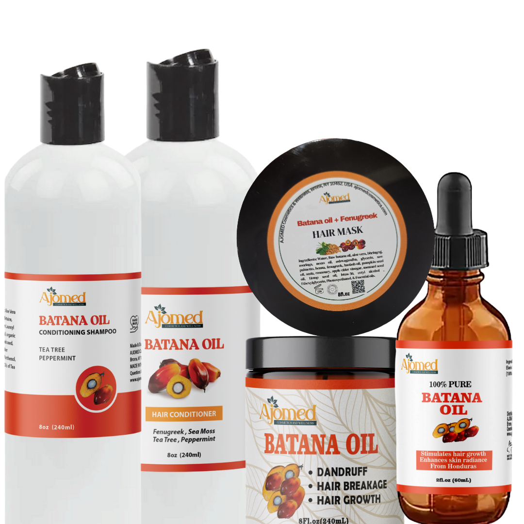 Batana oil Shampoo and Conditioner Set- made with fenugreek seed for hair growth