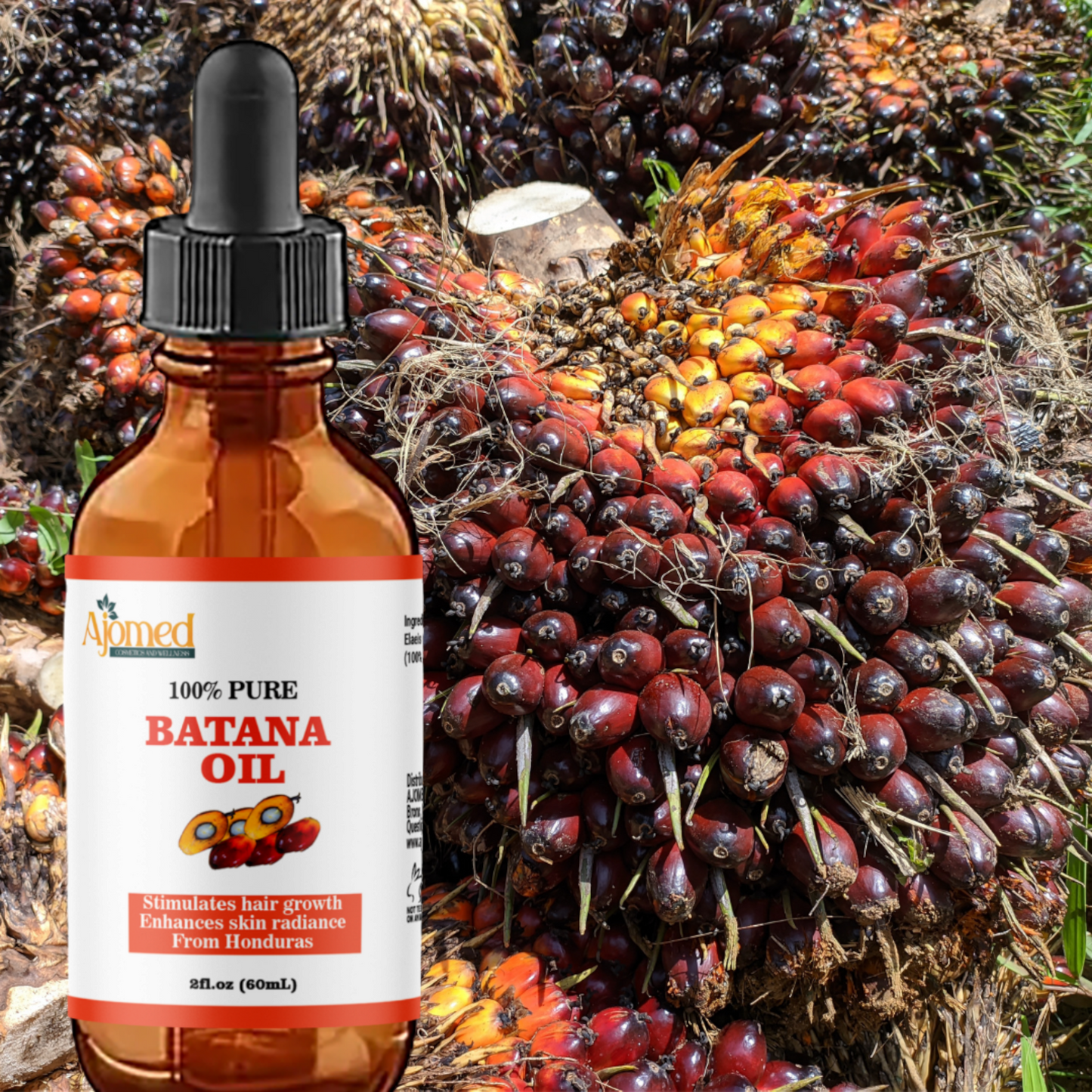 Batana Oil for Hair Growth  Skin - Pure 100% Honduras Ojon batana oil for All Types of Hair