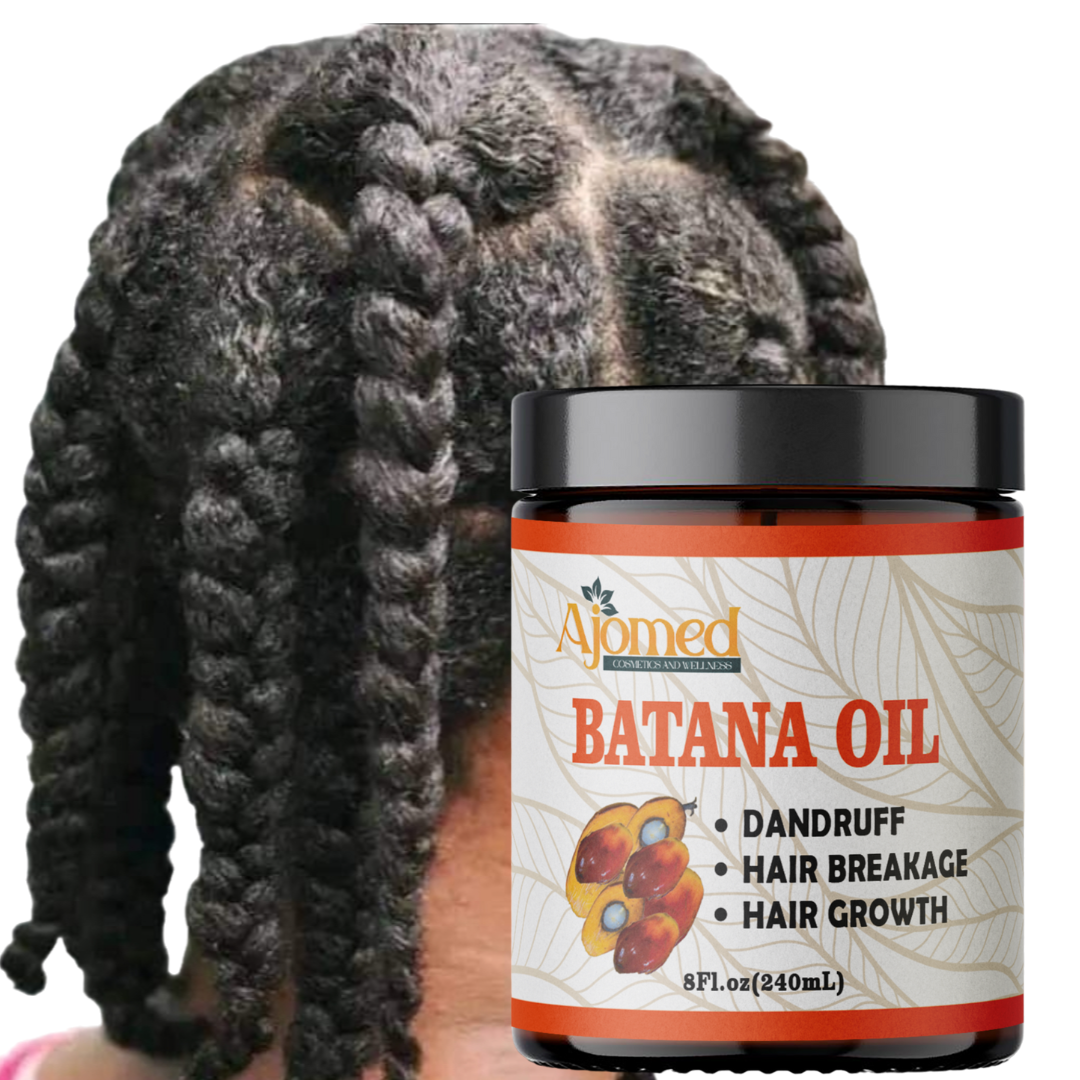BATANA Oil Hair Growth butter- Organic, Handmade natural hair butter , leave in oil condioner-4oz