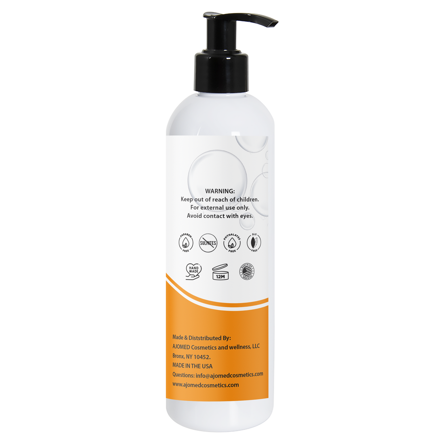 Tallow & Goat Milk Body Wash, handmade body soap Moisturizing and Cleansing for All Skin Types 12 oz