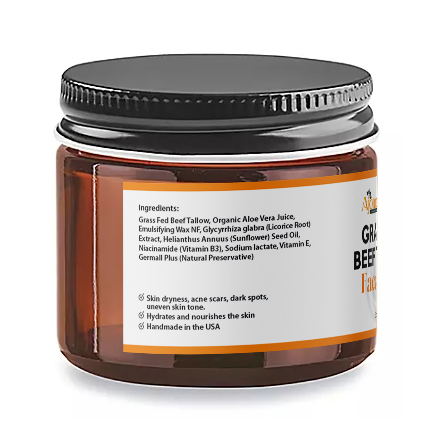 Tallow face moisturizer | tallow Dry Skin, Psoriasis, sunburn Eczema, Soothing Cream