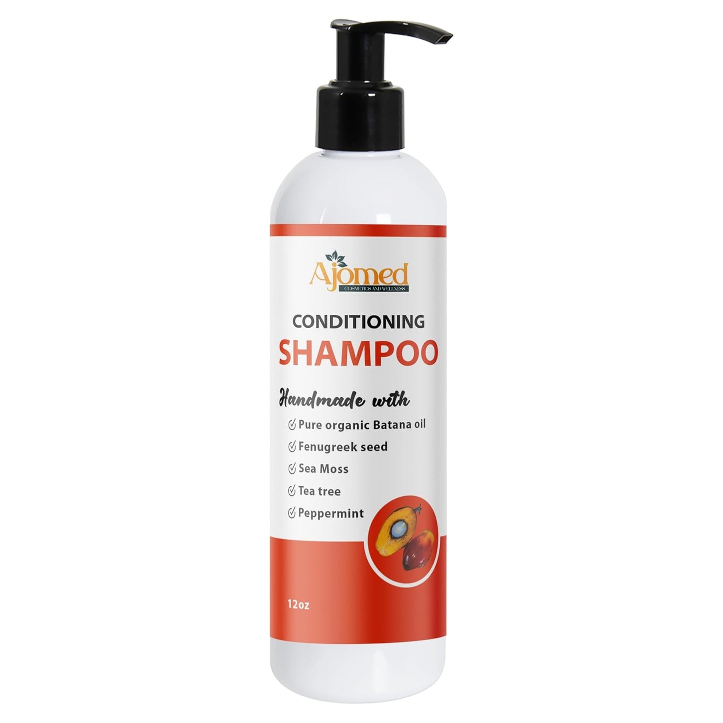 Handmade Hair shampoo and Conditioner Set- organic Batana oil & Sea Moss- Sulfate-Free