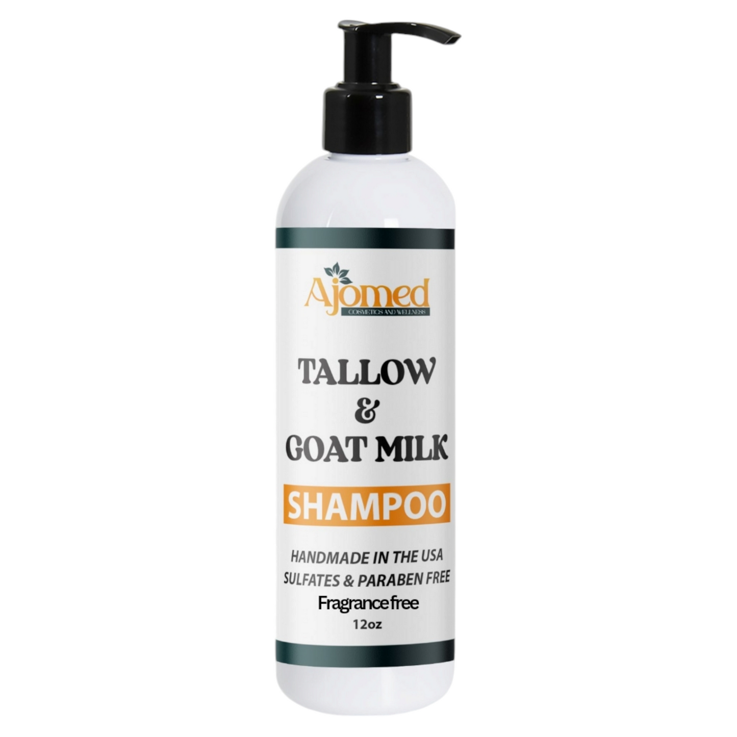 Tallow & Goat Milk shampoo & conditioner set -Hair growth fragrance free handmade