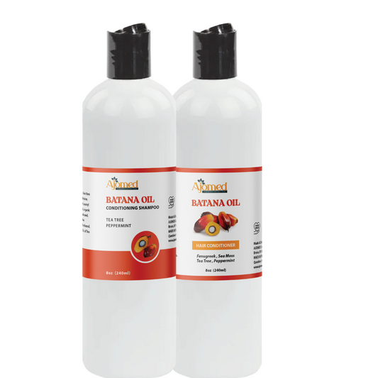 Batana oil Shampoo and Conditioner Set- made with fenugreek seed for hair growth