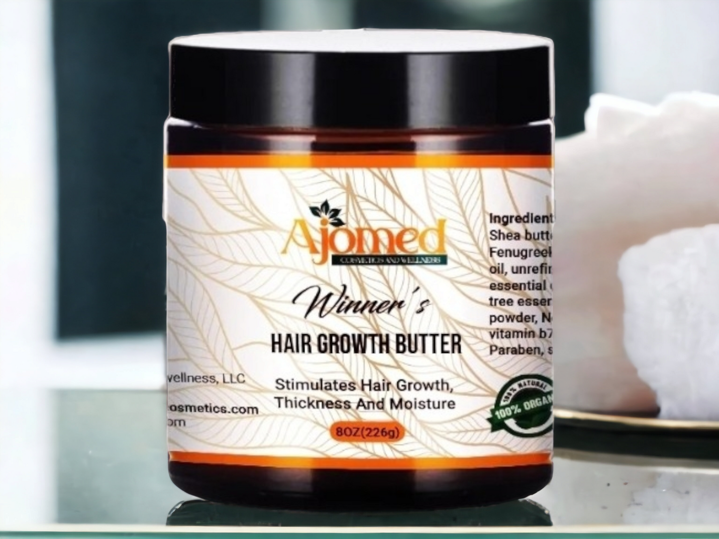 Rosemary & Fenugreek Hair Growth Butter Herbal Infused, Handmade hair butter