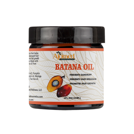 BATANA Oil Hair Growth butter- Organic, Handmade natural hair butter , leave in oil condioner-4oz
