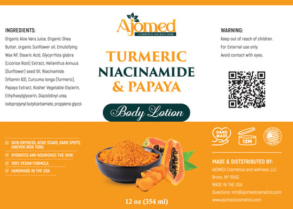 Turmeric & Kojic Acid Body Lotion